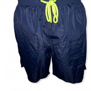 Unbranded Men's Blue and Navy Swim-briefs-shorts